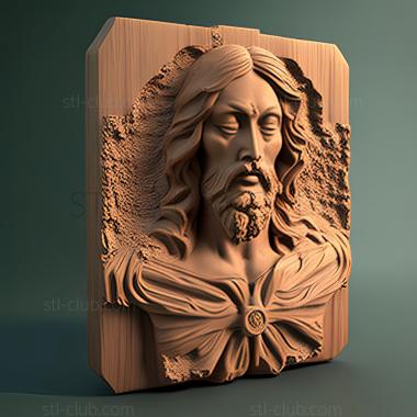 3D model st jesus (STL)